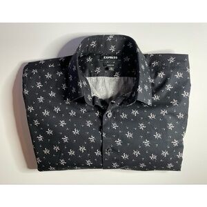 Express Casual Floral Shirt